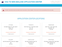 Tablet Screenshot of new-zealand.visacenter.ca