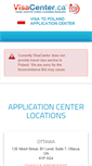 Mobile Screenshot of poland.visacenter.ca