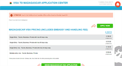 Desktop Screenshot of madagascar.visacenter.ca
