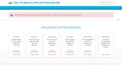 Desktop Screenshot of mexico.visacenter.ca