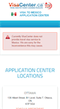 Mobile Screenshot of mexico.visacenter.ca