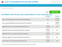Tablet Screenshot of myanmar.visacenter.ca