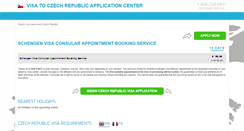 Desktop Screenshot of czech-republic.visacenter.ca