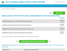 Tablet Screenshot of bangladesh.visacenter.ca