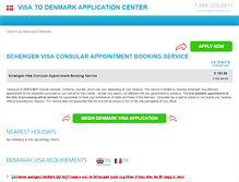 Tablet Screenshot of denmark.visacenter.ca