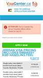 Mobile Screenshot of jordan.visacenter.ca