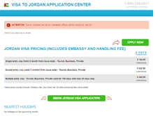 Tablet Screenshot of jordan.visacenter.ca