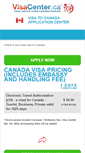 Mobile Screenshot of canada.visacenter.ca