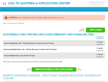 Tablet Screenshot of guatemala.visacenter.ca