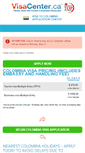 Mobile Screenshot of colombia.visacenter.ca
