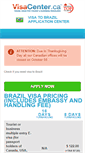 Mobile Screenshot of brazil.visacenter.ca